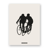 Lámina decorativa de escena deportiva “CICLISMO 03” | Colección SPORTS | Souvenirs