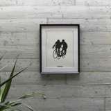 Lámina decorativa de escena deportiva “CICLISMO 03” | Colección SPORTS | Souvenirs