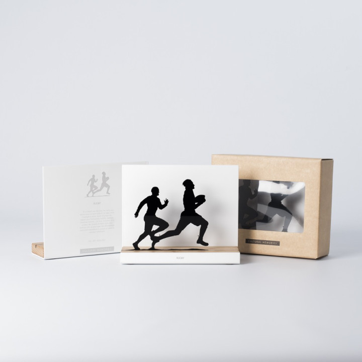 Decorative figure “RUGBY 01” | SPORTS Collection | Souvenirs